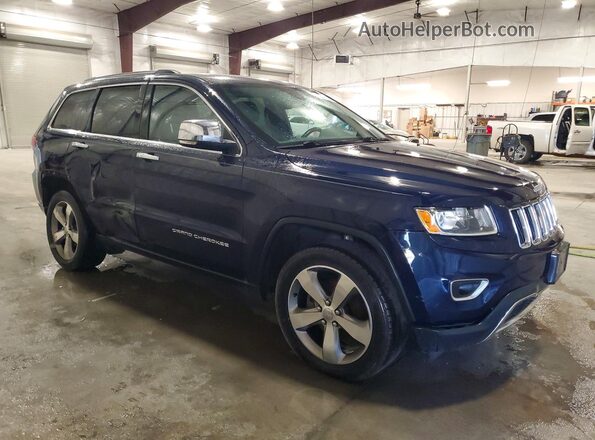 1C4RJFBG5GC338035 2016 JEEP GRAND Blue Delantero derecho