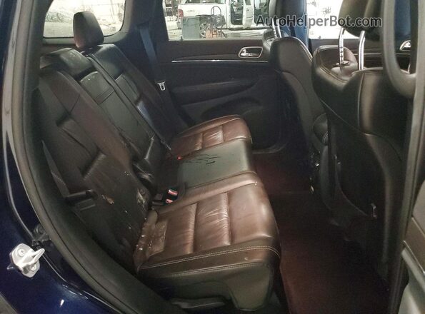 1C4RJFBG5GC338035 2016 JEEP GRAND Blue Vista interior trasera