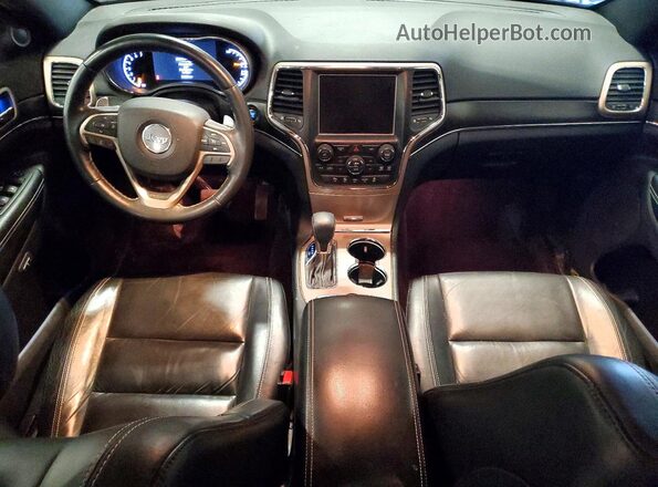 1C4RJFBG5GC338035 2016 JEEP GRAND Blue Vista del salpicadero