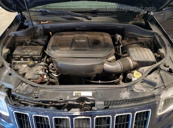 1C4RJFBG5GC338035 2016 JEEP GRAND Blue Vista del compartimento del motor