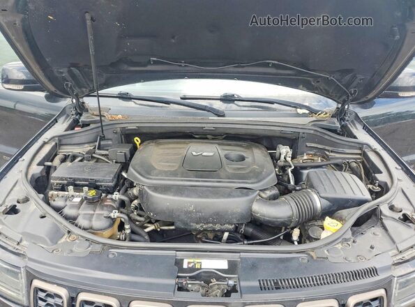 1C4RJFBG5GC435493 2016 JEEP GRAND Black Widok wnętrza z tyłu