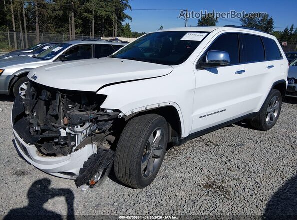 1C4RJFBG5GC456909 2016 JEEP GRAND CHEROKEE White Front left