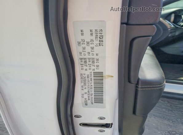 1C4RJFBG5HC602016 2017 JEEP GRAND White Vista de la etiqueta del VIN