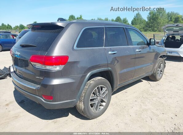 1C4RJFBG5HC641348 2017 JEEP GRAND CHEROKEE Серый Задняя правая четверть