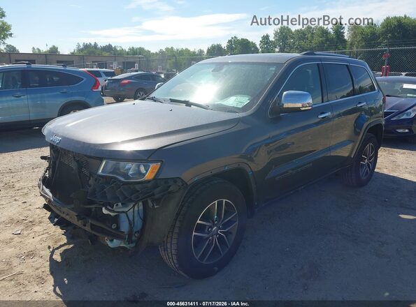 1C4RJFBG5HC641348 2017 JEEP GRAND CHEROKEE Серый Передняя левая четверть