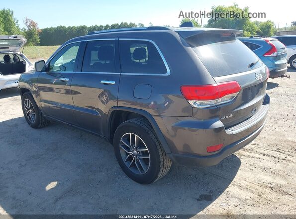 1C4RJFBG5HC641348 2017 JEEP GRAND CHEROKEE Серый Задняя левая четверть