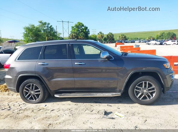 1C4RJFBG5HC727193 2017 JEEP GRAND CHEROKEE Gray Widok wnętrza z tyłu