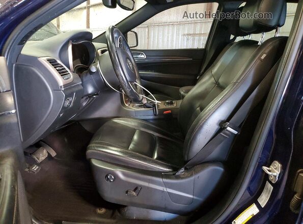 1C4RJFBG5HC879362 2017 JEEP GRAND Синий Вид салона спереди