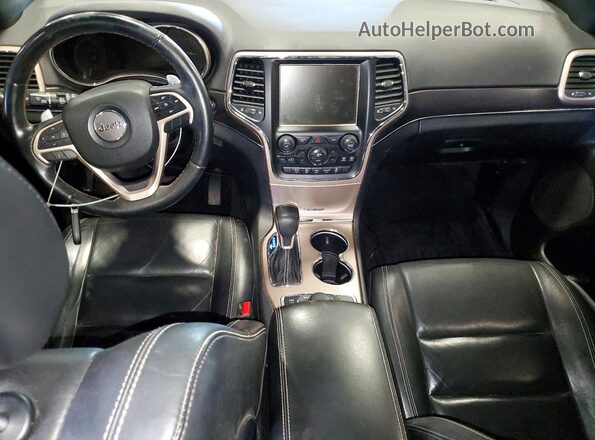 1C4RJFBG5HC879362 2017 JEEP GRAND Синий Вид панели приборов