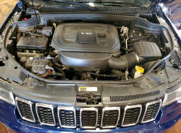 1C4RJFBG5HC879362 2017 JEEP GRAND Синий Вид подкапотного пространства