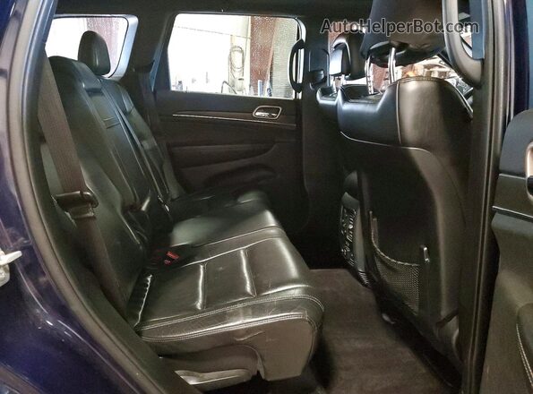 1C4RJFBG5HC879362 2017 JEEP GRAND Синий Вид задней части салона