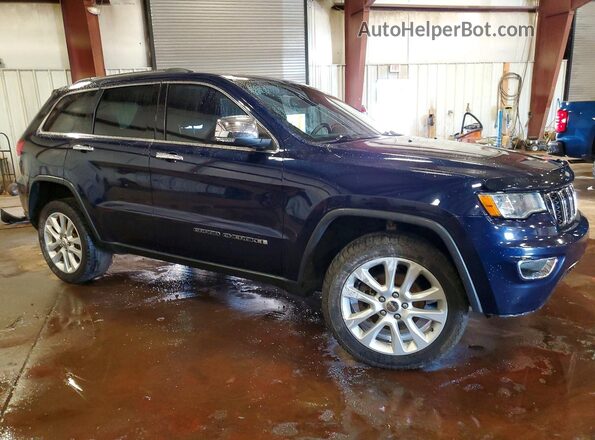 1C4RJFBG5HC879362 2017 JEEP GRAND Синий Передняя правая четверть