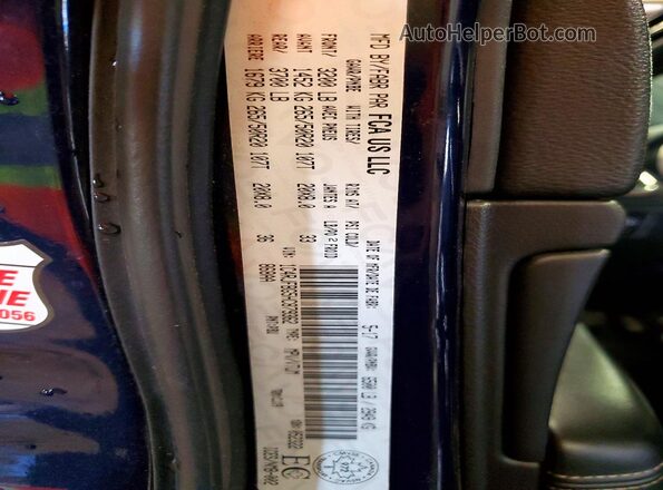 1C4RJFBG5HC879362 2017 JEEP GRAND Синий Панорамный вид салона 360°