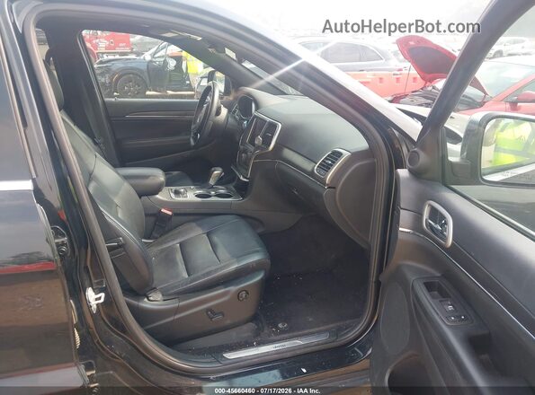 1C4RJFBG5JC280838 2018 JEEP GRAND CHEROKEE Black Front interior view