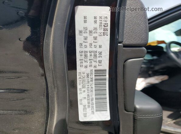 1C4RJFBG5JC432861 2018 JEEP GRAND Black VIN կոդի պիտակի տեսք