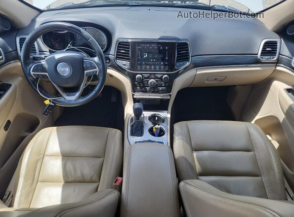1C4RJFBG5KC610883 2019 JEEP GRAND Белый Вид панели приборов