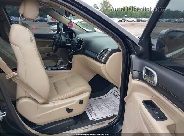 1C4RJFBG5KC766941 2019 JEEP GRAND CHEROKEE Black Front interior view