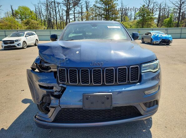 1C4RJFBG5KC773680 2019 JEEP GRAND Blue წინა ხედი