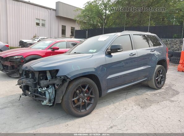 1C4RJFBG5KC831433 2019 JEEP GRAND CHEROKEE Blue Vista tres cuartos delantera izquierda