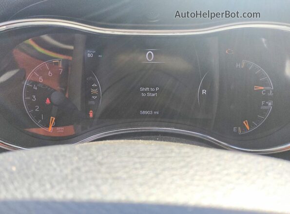 1C4RJFBG5LC225308 2020 JEEP GRAND Blue Instrument cluster view