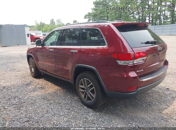 1C4RJFBG5LC236745 2020 JEEP GRAND CHEROKEE Red Հետևի ձախ
