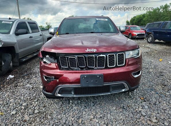 1C4RJFBG5LC238950 2020 JEEP GRAND Maroon Widok z przodu