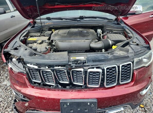 1C4RJFBG5LC238950 2020 JEEP GRAND Maroon Widok wnętrza z tyłu
