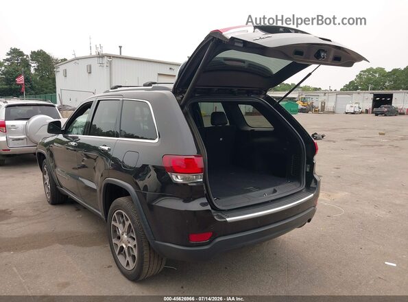 1C4RJFBG5LC323626 2020 JEEP GRAND CHEROKEE Черный Задняя левая четверть