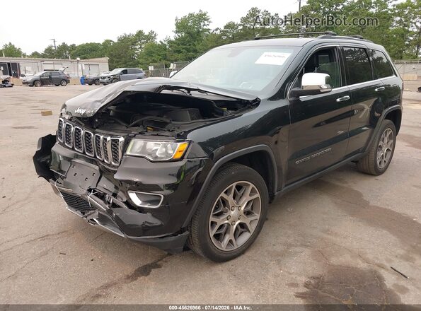 1C4RJFBG5LC323626 2020 JEEP GRAND CHEROKEE Черный Передняя левая четверть