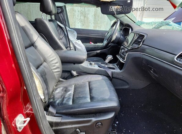 1C4RJFBG5LC333962 2020 JEEP GRAND Burgundy Вид салону спереду