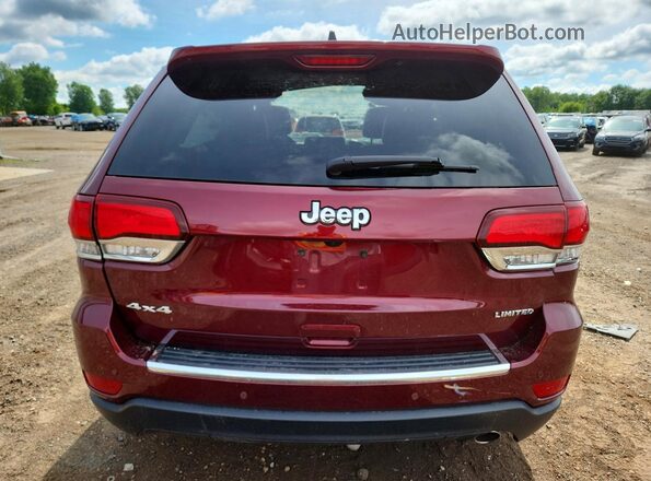 1C4RJFBG5LC333962 2020 JEEP GRAND Burgundy Вид ззаду