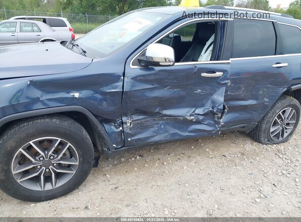 1C4RJFBG5LC386399 2020 JEEP GRAND CHEROKEE Blue Դիմացի տեսք