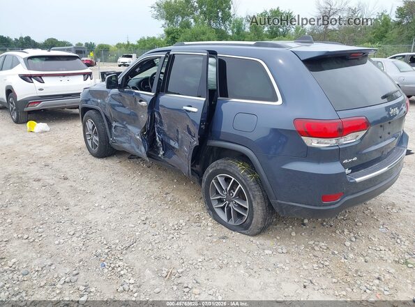 1C4RJFBG5LC386399 2020 JEEP GRAND CHEROKEE Blue Հետևի ձախ