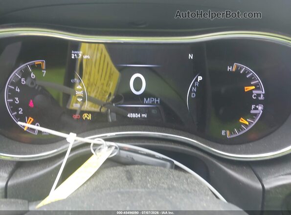 1C4RJFBG5MC731383 2021 JEEP GRAND CHEROKEE White Widok deski rozdzielczej