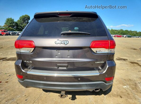 1C4RJFBG6GC312429 2016 JEEP GRAND Gray უკანა ხედი