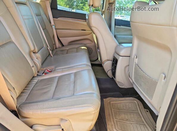 1C4RJFBG6GC312429 2016 JEEP GRAND Gray უკანა სალონის ხედი