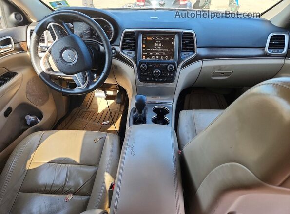 1C4RJFBG6GC312429 2016 JEEP GRAND Gray წინა პანელის ხედი