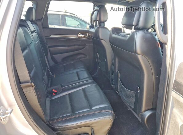 1C4RJFBG6GC356155 2016 JEEP GRAND Silver Вид задньої частини салону