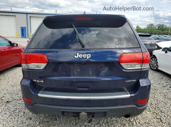 1C4RJFBG6GC380732 2016 JEEP GRAND Синий Вид сзади