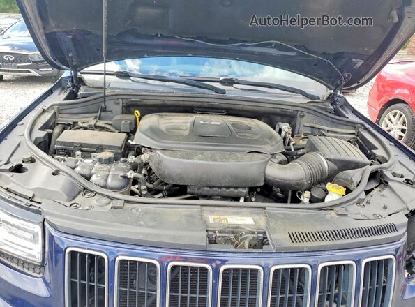1C4RJFBG6GC380732 2016 JEEP GRAND Синий Вид подкапотного пространства
