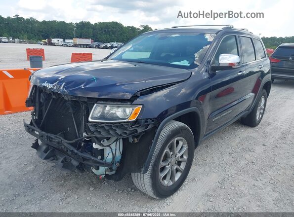 1C4RJFBG6GC415351 2016 JEEP GRAND CHEROKEE Blue Front left