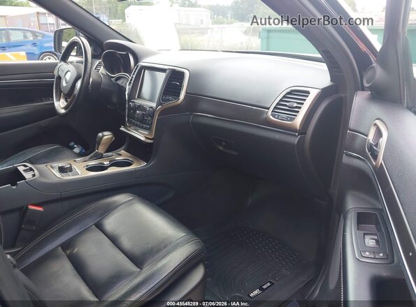 1C4RJFBG6GC415351 2016 JEEP GRAND CHEROKEE Blue Front interior view