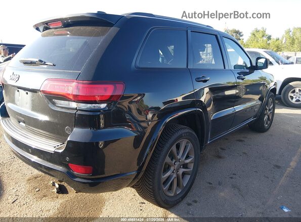 1C4RJFBG6GC431792 2016 JEEP GRAND CHEROKEE Black Tył prawy