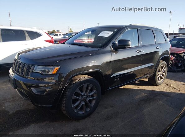 1C4RJFBG6GC431792 2016 JEEP GRAND CHEROKEE Black Przód lewy