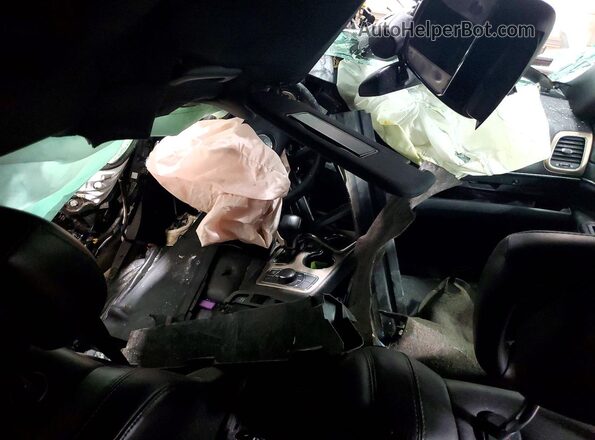1C4RJFBG6GC453209 2016 JEEP GRAND Белый Вид панели приборов