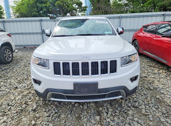1C4RJFBG6GC492303 2016 JEEP GRAND White წინა ხედი