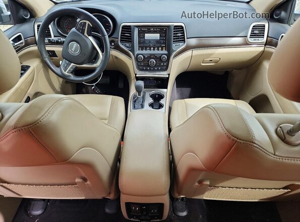 1C4RJFBG6GC492303 2016 JEEP GRAND White წინა პანელის ხედი