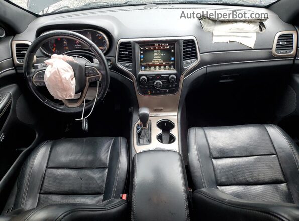 1C4RJFBG6HC631461 2017 JEEP GRAND Черный Вид панели приборов