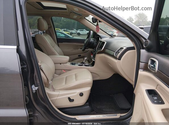 1C4RJFBG6HC683558 2017 JEEP GRAND CHEROKEE Gray Vista interior delantera