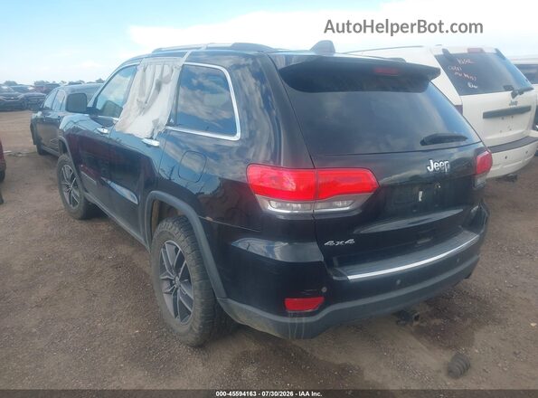 1C4RJFBG6HC848606 2017 JEEP GRAND CHEROKEE Black უკანა მარცხენა